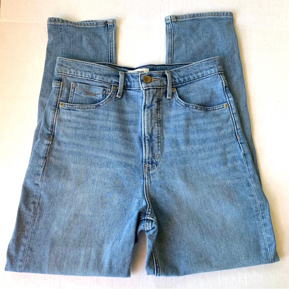 Revtown Womens Jeans High Rise Straight Sz 30